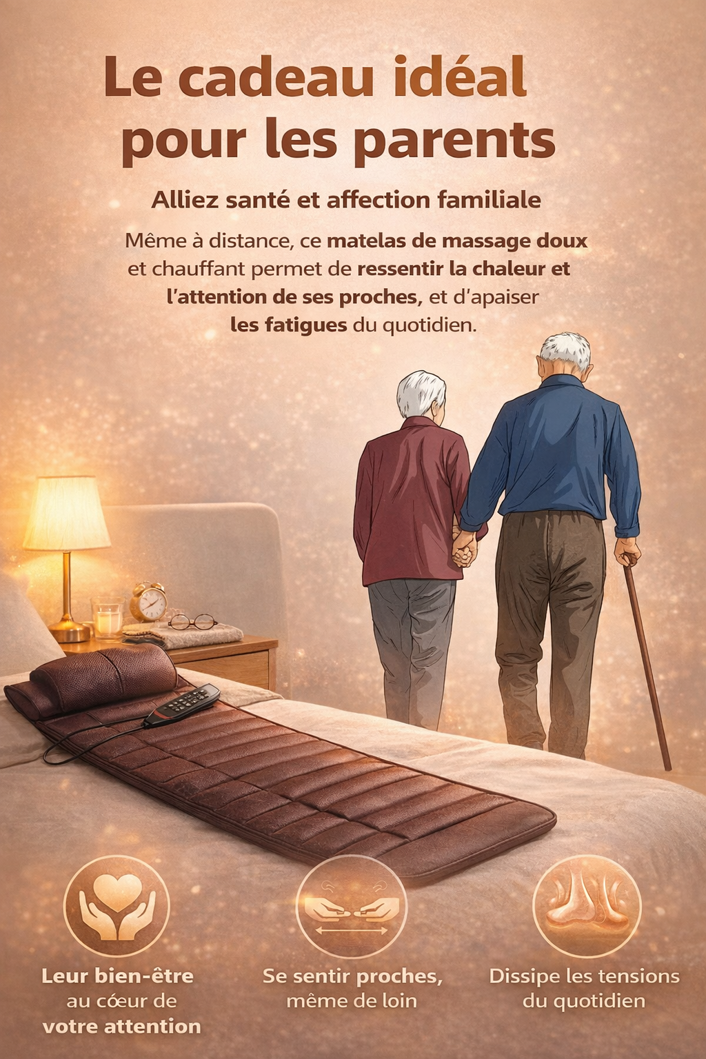 Matelas de Massage Bien-Être Chauffant